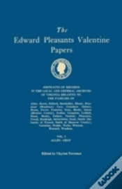Capa do artigo The Edward Pleasants Valentine Papers. A
