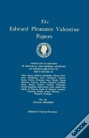 Capa do artigo The Edward Pleasants Valentine Papers. A