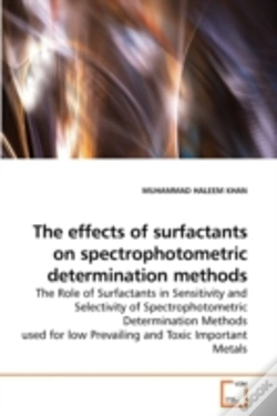 Capa do artigo The Effects Of Surfactants On Spectropho