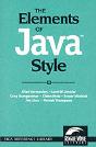 The Elements Of Javaâ„¢ Style - Preview