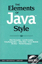 Capa do artigo The Elements Of Javaâ„¢ Style