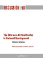 The Elite As A Critical Factor. The Case Of Botswana - Preview