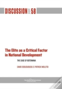 Capa do artigo The Elite As A Critical Factor. The Case Of Botswana