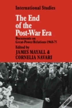 Capa do artigo The End Of The Post-War Era