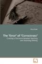 The "Error" Of "Correctness" - Preview