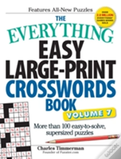 Capa do artigo The Everything Easy Large-Print Crosswords Book, Volume 7