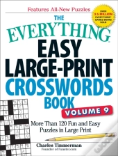 The Everything Easy Large-Print Crosswords Book, Volume 9
