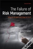 The Failure Of Risk Management