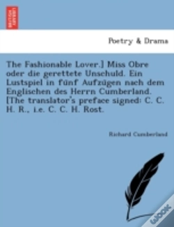 Capa do artigo The Fashionable Lover.) Miss Obre Oder D