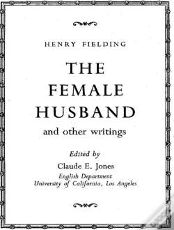 Capa do artigo The Female Husband