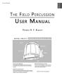 The Field Percussion User Manual - Preview