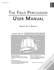 Capa do artigo The Field Percussion User Manual