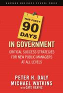 The First 90 Days In Government