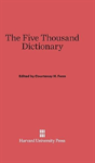 The Five Thousand Dictionary - Preview
