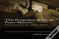 The Forgotten Radical Peter Maurin