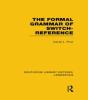The Formal Grammar Of Switch-Reference - Preview