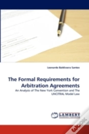 Capa do artigo The Formal Requirements For Arbitration Agreements