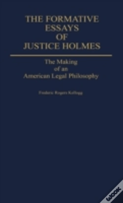 Capa do artigo The Formative Essays Of Justice Holmes
