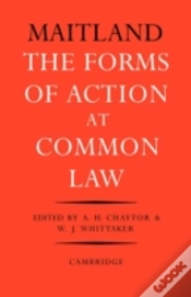 Capa do artigo The Forms Of Action At Common Law