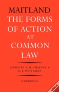 Capa do artigo The Forms Of Action At Common Law