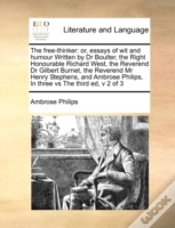 Capa do artigo The Free-Thinker: Or, Essays Of Wit And