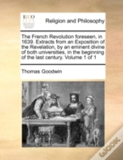 Capa do artigo The French Revolution Foreseen, In 1639.