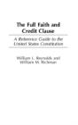 The Full Faith And Credit Clause - Preview