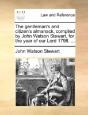 The Gentleman'S And Citizen'S Almanack, - Preview