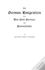 Capa do artigo The German Emigration From New York Province Into Pennsylvania