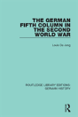 The German Fifth Column In The Second World War - Preview