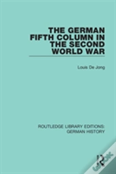 The German Fifth Column In The Second World War