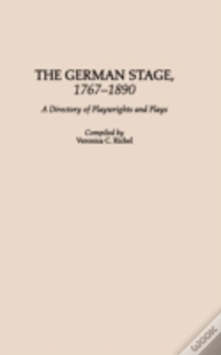 Capa do artigo The German Stage, 1767-1890