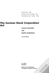 The German Stock Corporation Act