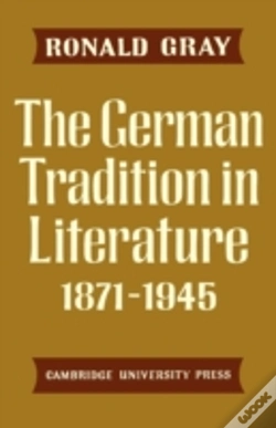 Capa do artigo The German Tradition In Literature 1871â€“1945