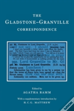 Capa do artigo The Gladstone-Granville Correspondence