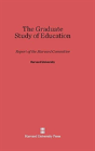 The Graduate Study Of Education - Preview