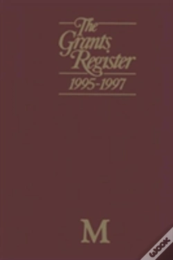 Capa do artigo The Grants Register 1995-1997