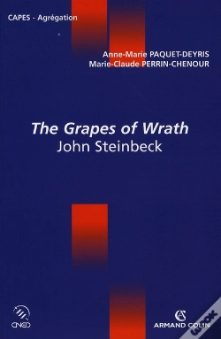 Capa do artigo The Grapes Of Wrath ; Steinbeck