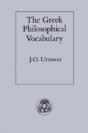 The Greek Philosophical Vocabulary - Preview