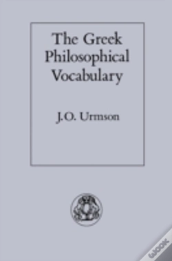 Capa do artigo The Greek Philosophical Vocabulary