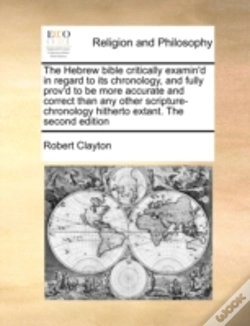 Capa do artigo The Hebrew Bible Critically Examin'D In