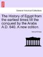 The History Of Egypt From The Earliest T - Preview