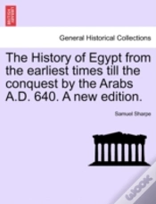 Capa do artigo The History Of Egypt From The Earliest T