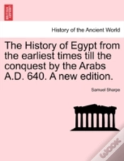 Capa do artigo The History Of Egypt From The Earliest T