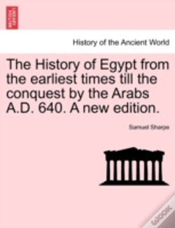 Capa do artigo The History Of Egypt From The Earliest T