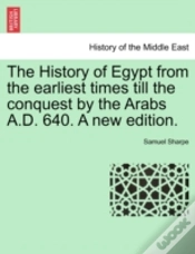 Capa do artigo The History Of Egypt From The Earliest T