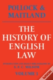 Capa do artigo The History Of English Law: Volume 1