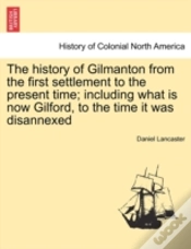 Capa do artigo The History Of Gilmanton From The First