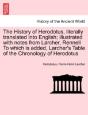 The History Of Herodotus, Literally Tran - Preview