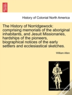 Capa do artigo The History Of Norridgewock: Comprising